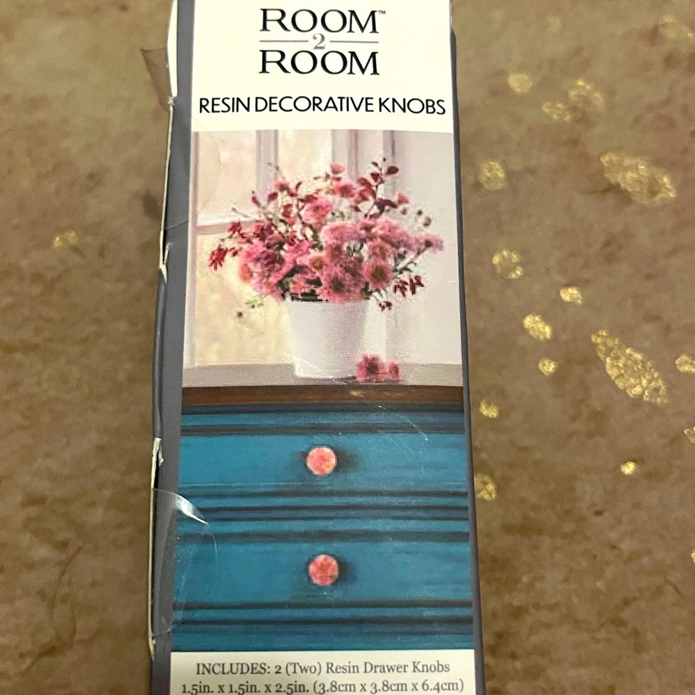 Resin decorative knobs - Picture 3 of 6